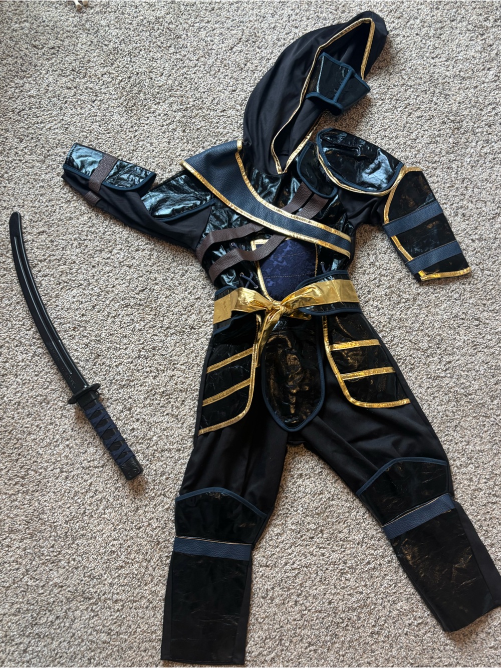 Kids samurai costume